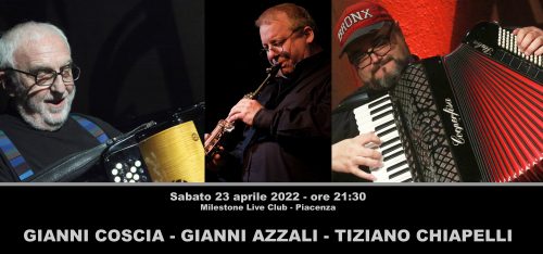 Coscia-Azzali-Chiapelli | Piacenza Jazz Club Milestone