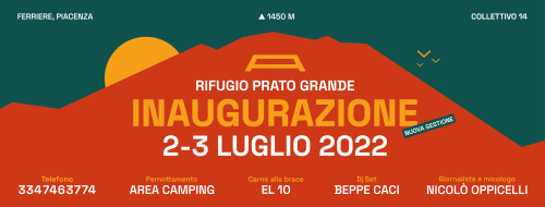 Inaugurazione Rifugio Prato Grande | 2-3 Luglio 2022