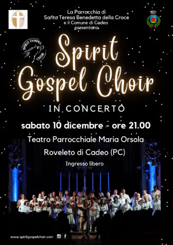 Spirit Gospel Choir in concerto | Roveleto di Cadeo