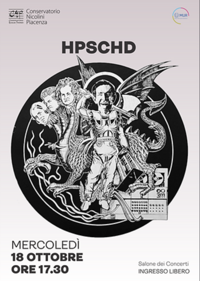 HPSCHD-Il clavicembalo nella musica contemporanea: Martedì 18 Ottobre 2023 | Conservatorio Nicolini Piacenza