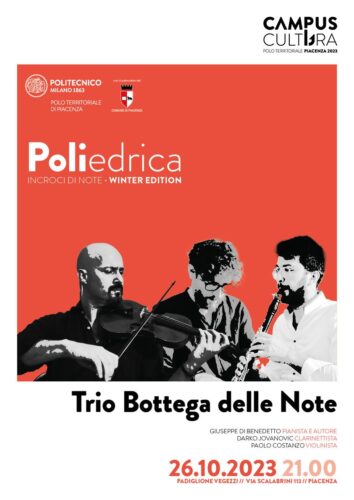 POLIedrica-Incroci di Note-Winter Edition | Giovedì 26 Ottobre 2023