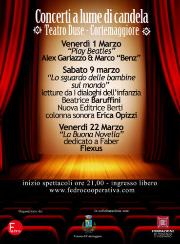Teatro al Lume di Candela | Fedro Cooperativa: 1-9 e 22 Marzo 2024