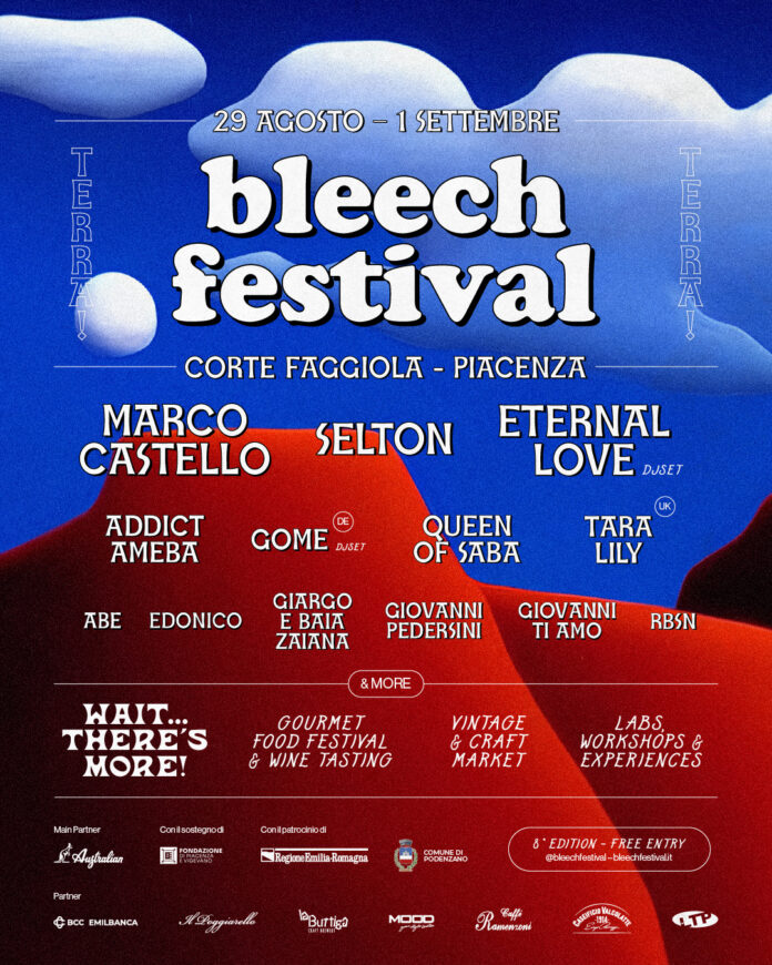 Bleech Festival-8^ Edizione | 29 Agosto-1 Settembre 2024