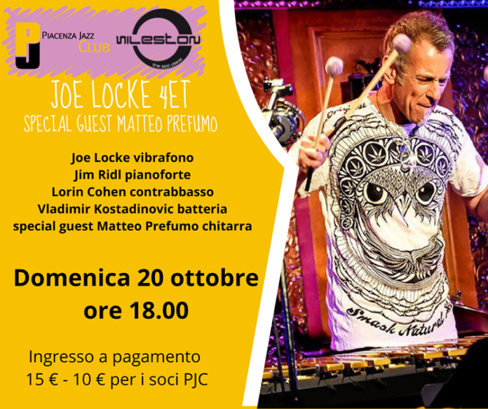 Joe Locke 4ET Special Guest Matteo Prefumo | Milestone Live Club: Domenica 20 Ottobre 2024