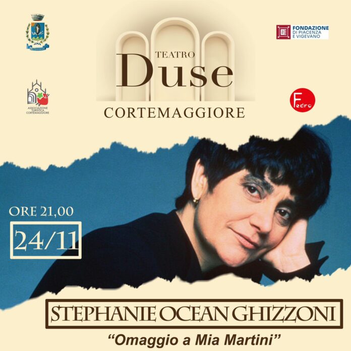 Stephanie Ocean Trio al Teatro Duse di Cortemaggiore | Fedro Cooperativa: Domenica 24 Novembre 2024