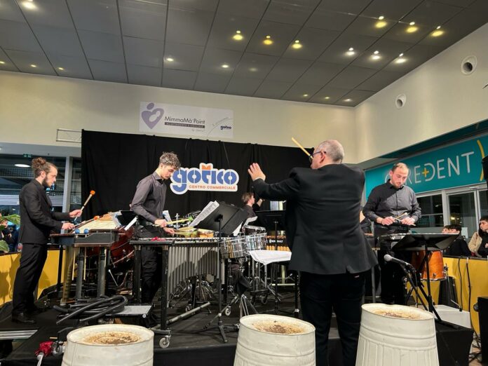 Il Percussion Ensemble del Conservatorio strega il Centro Gotico: Domenica 8 Dicembre 2024